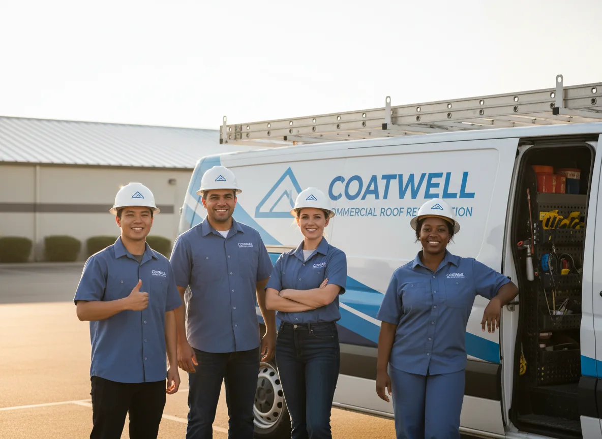 Commercial roof coating company in West Bend, IA